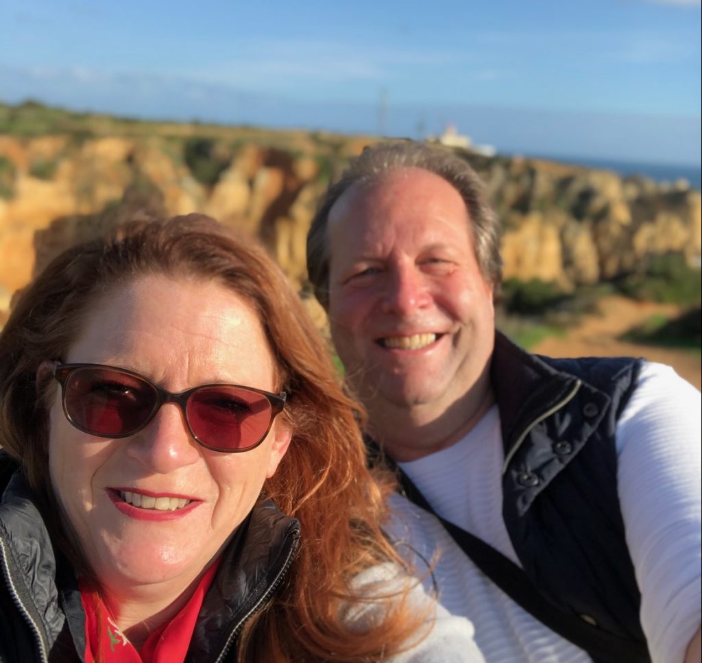 Selfie von Vicky & Thomas in Portugal 2018